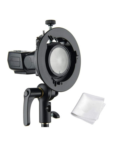 Soporte Godox S2 Speedlite tipo S para Bowens - Compatible con V1 AD200Pro AD400Pro