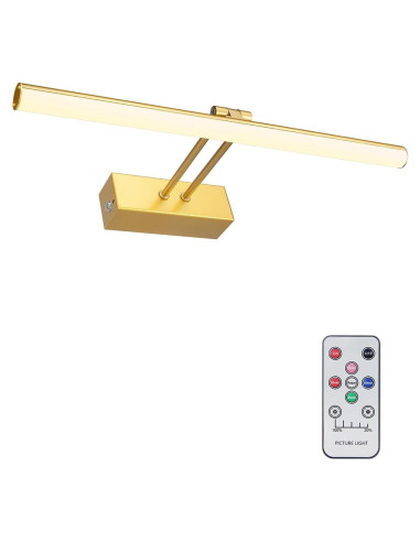 Luz de Imagen Inalámbrica JT 16" Oro con Control Remoto