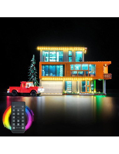 Kit de Iluminación LED Brickshining para Lego Casa Cullen 21354