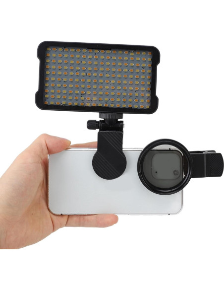 Luz de Relleno Fotográfica LED Genérico con Lente CPL 52mm Luz de Relleno Fotográfica LED Genérico con Lente CPL 52mm
