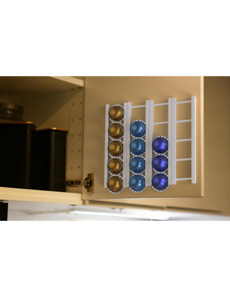 Soporte Adhesivo para Cápsulas Nespresso VertuoLine KUSOVILI - 20 Cáp. Soporte Adhesivo para Cápsulas Nespresso VertuoLine KUSOVILI - 20 Cáp.
