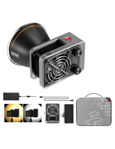 Lámpara LED de Video ZHIYUN MOLUS X60 Combo 60W Control APP
