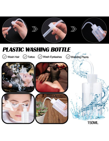 Kit Completo de Extensiones de Pestañas QUKLOGEN con Ventilador y Nebulizador