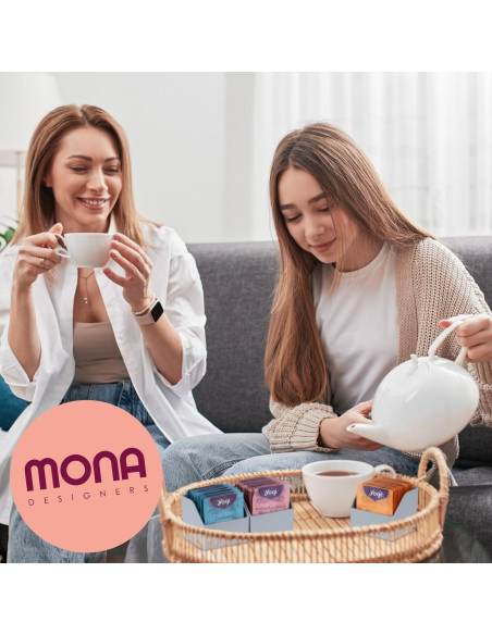 Organizador Magnético de Bolsas de Té Mona Designers - Set de 6 Organizador Magnético de Bolsas de Té Mona Designers - Set de 6