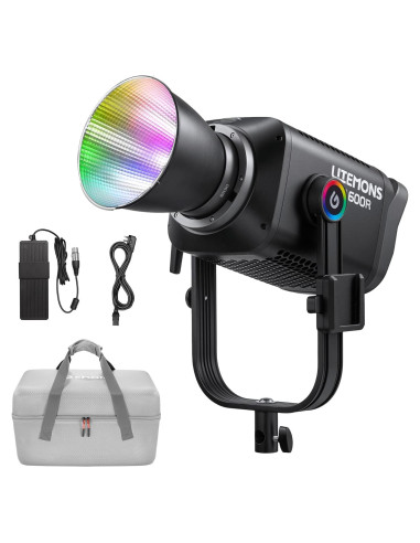 Godox LA600R Luz LED RGB 600W con Montura Bowens y App