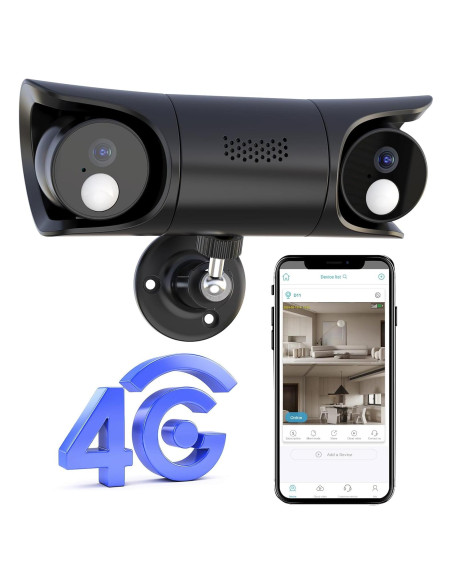 Cámara de Seguridad 4G LTE FUVISION D11-4G, Visión Nocturna Cámara de Seguridad 4G LTE FUVISION D11-4G, Visión Nocturna