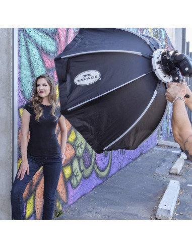 Softbox Savage ModMaster 63.5 cm para Speedlight y Estudio