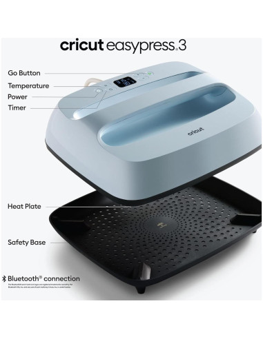 Cricut Maker 4 y EasyPress 3 Combo - Máquina de Corte y Prensa de Calor