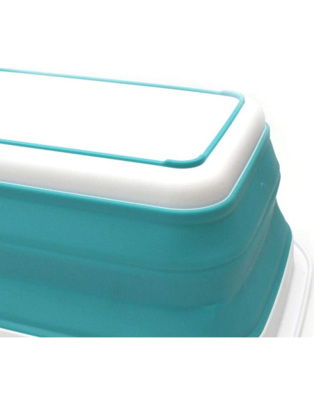 Bañera Plegable SAMMART 9.2L Azul Brillante - Canasta de Picnic Bañera Plegable SAMMART 9.2L Azul Brillante - Canasta de Picnic