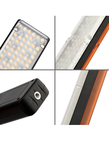 YONGNUO YN360 Luz LED RGB Profesional 3200K-5600K con Soporte 280cm
