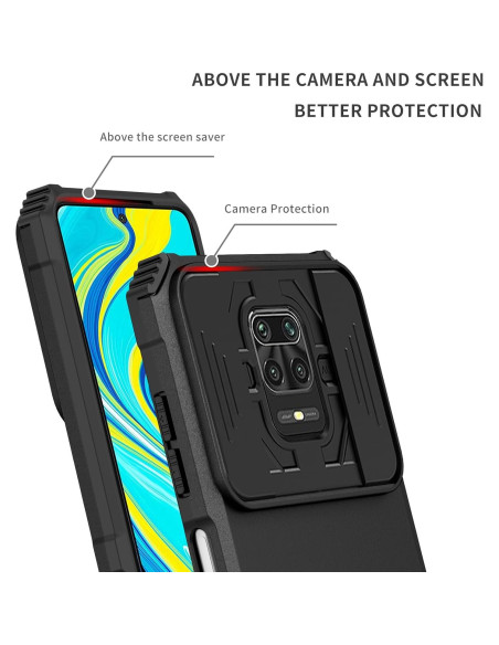 Funda para Xiaomi Redmi Note 9 Pro/9S/Pro Max con soporte y protección