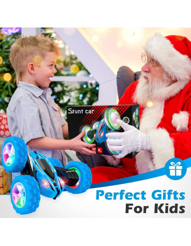 Coche de Control Remoto Qumcou 4WD 360 para Niños 6-12 Años