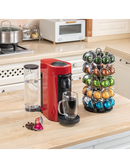Soporte de almacenamiento para 50 cápsulas Nespresso Vertuo Rice Rat Soporte de almacenamiento para 50 cápsulas Nespresso Vertuo Rice Rat