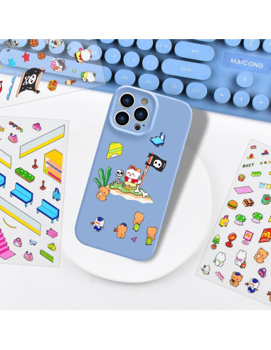 Set de Stickers 3D para Crear Escenas Miniatura HOMICO