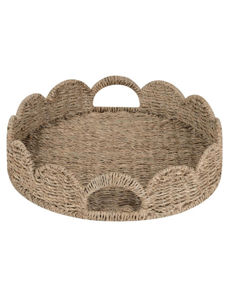 Bandeja Redonda de Mimbre StorageWorks 33 cm Natural Bandeja Redonda de Mimbre StorageWorks 33 cm Natural