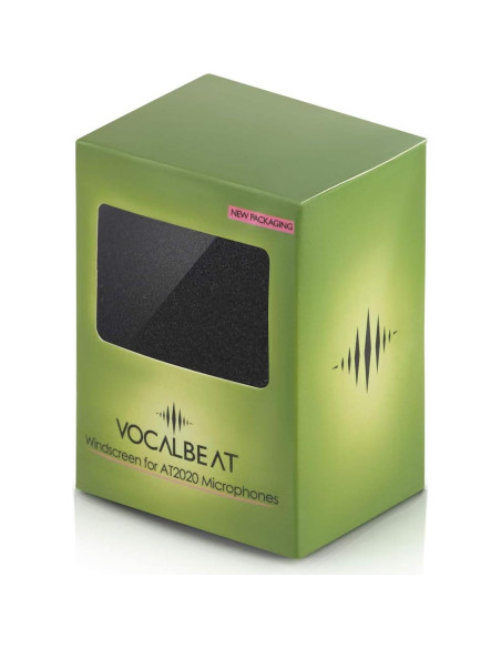 Filtro Pop Vocalbeat para Micrófono AT2020 y AT2035 - Espuma Negra Filtro Pop Vocalbeat para Micrófono AT2020 y AT2035 - Espuma Negra