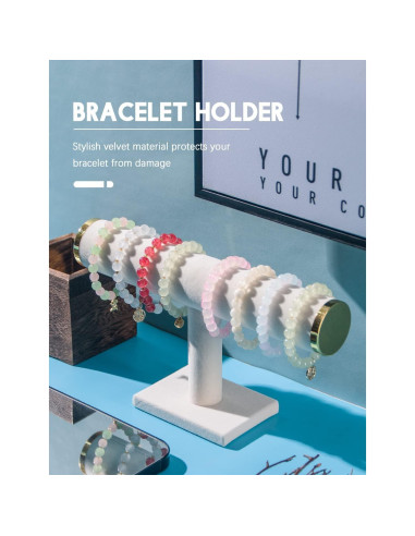 Soporte para Pulseras y Relojes Ausalivan Beige 1 Nivel