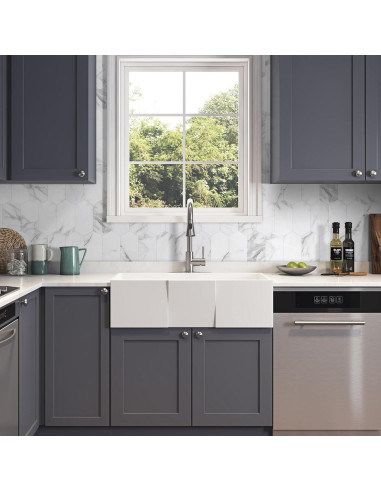 Azulejo Hexagonal Autoadhesivo INNO STICKERS Mármol Carrara 36 Hojas