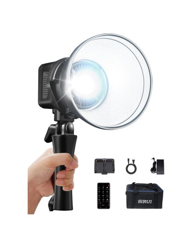 SIRUI C60 Luz de Video LED 60W COB 5600K CRI 96 para Fotografía