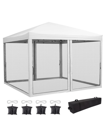 Carpa Plegable Hipicute 3.05x3.05m con Mosquitera y Ruedas Carpa Plegable Hipicute 3.05x3.05m con Mosquitera y Ruedas