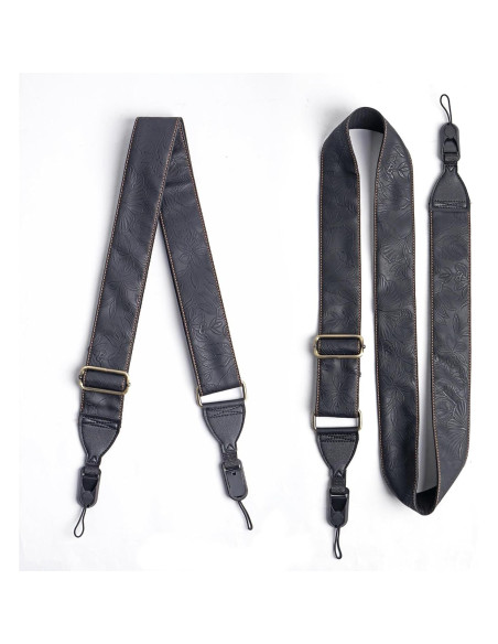 Correa de Cámara Ajustable QIELIZI de Cuero Vintage 104-132cm Correa de Cámara Ajustable QIELIZI de Cuero Vintage 104-132cm