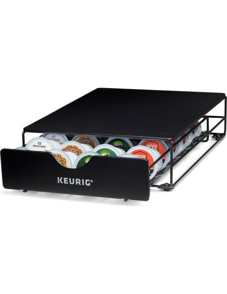 Cajón de Almacenamiento Slim Keurig para 24 Cápsulas K-Cup Cajón de Almacenamiento Slim Keurig para 24 Cápsulas K-Cup