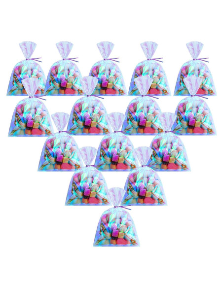 120 Bolsas de Celofán Holográficas Iridiscentes Shappy 7.62x12.7cm 120 Bolsas de Celofán Holográficas Iridiscentes Shappy 7.62x12.7cm