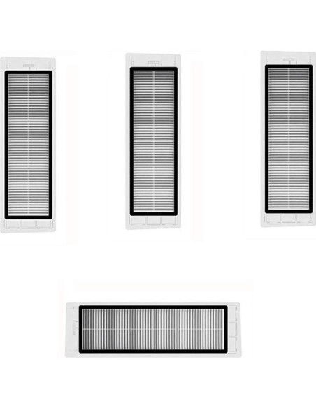 Kit de Repuestos Xcivi para Aspiradora Robot Xiaomi - 4 Filtros HEPA Kit de Repuestos Xcivi para Aspiradora Robot Xiaomi - 4 Filtros HEPA