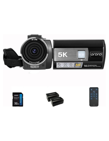 Cámara de Video ORDRO AE20 5K 56MP WiFi con Visión Nocturna Cámara de Video ORDRO AE20 5K 56MP WiFi con Visión Nocturna