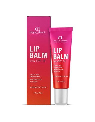 Bálsamo Labial Botanic Hearth Frambuesa SPF 14 10 g