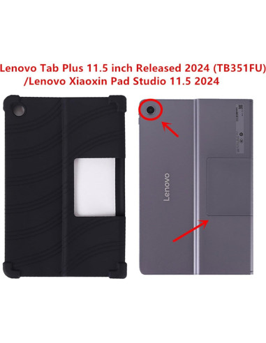 Funda de Silicona Ligera para Lenovo Tab Plus 11.5" 2024