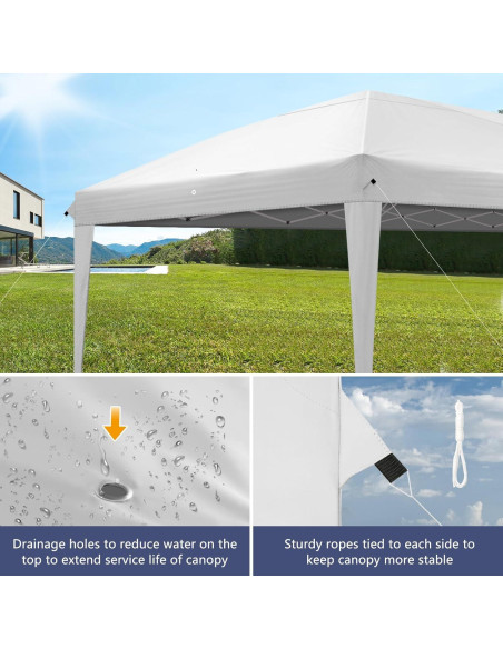 Carpa Plegable 10x20 ANTSKU Impermeable Blanca para Eventos Carpa Plegable 10x20 ANTSKU Impermeable Blanca para Eventos
