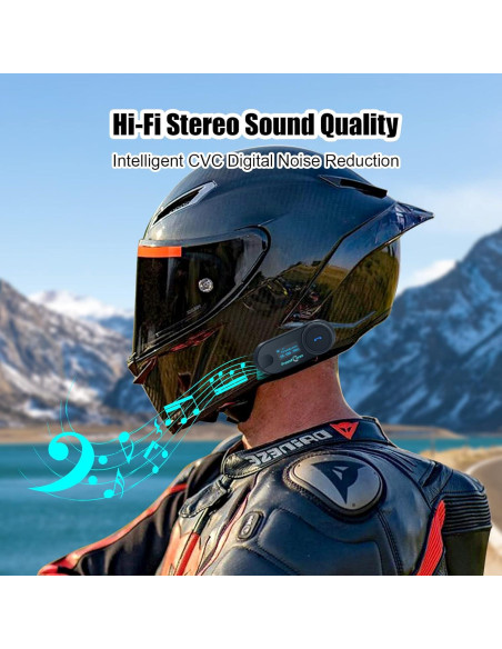 Auricular Bluetooth FreedConn TCOM SC para Casco de Motocicleta Auricular Bluetooth FreedConn TCOM SC para Casco de Motocicleta