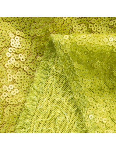 Fondo Fotográfico Verde Lima 213x122 cm - Lentejuelas Reutilizables