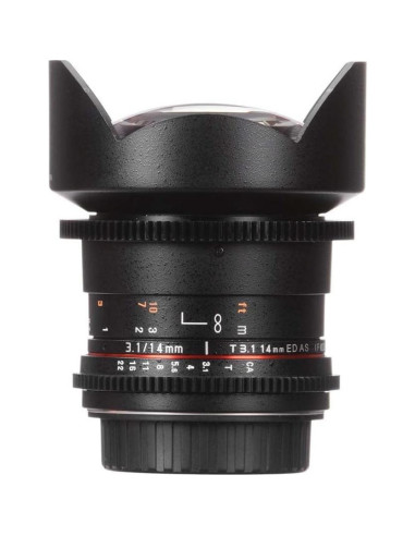 Lente Cine Rokinon 14mm T3.1 para Canon EF - Ultra Gran Angular