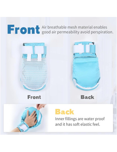 Guantes de Restricción EZ Assistive para Pacientes Adultos