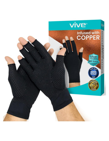 Guantes de compresión Vive Health para artritis - Grande