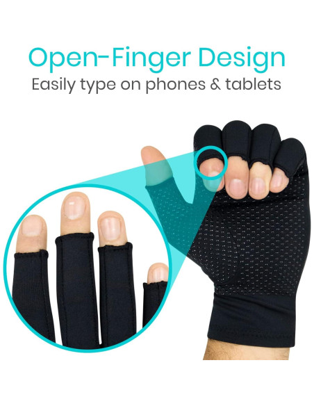 Guantes de compresión Vive Health para artritis - Grande Guantes de compresión Vive Health para artritis - Grande