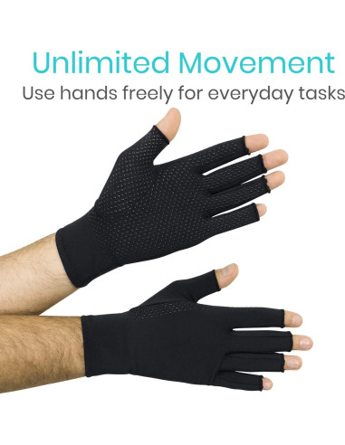 Guantes de compresión Vive Health para artritis - Grande