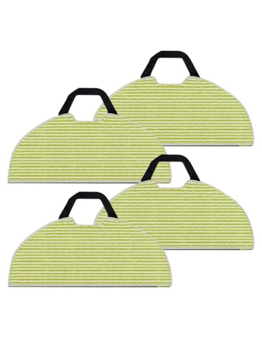 Paquete de 4 almohadillas de microfibra para aspiradora JoyBros AV2610WA