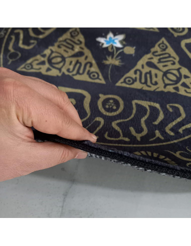 Alfombra Redonda Rugendary Zelda 1.52m Ultra Suave para Juegos