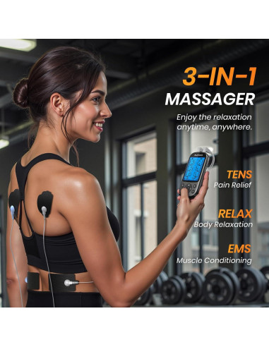Unidad de Estimulación Muscular TENS EMS AVCOO 24 Modos