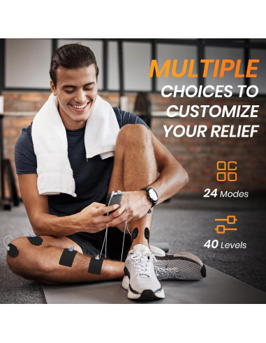 Unidad de Estimulación Muscular TENS EMS AVCOO 24 Modos