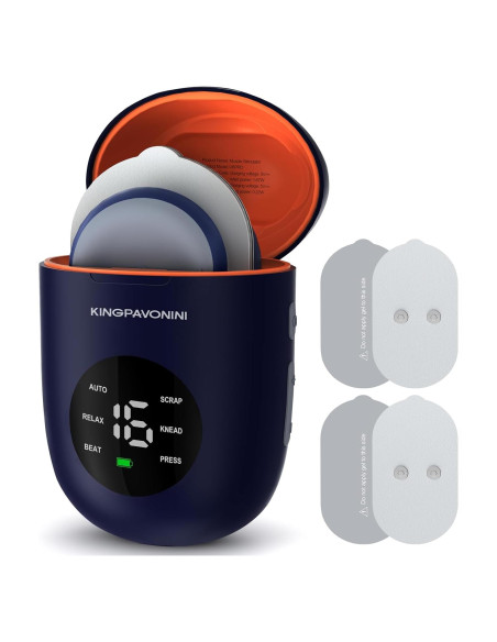 Unidad TENS Inalámbrica KingPavonini U8PRO, Estimulador Muscular 6 Modos Unidad TENS Inalámbrica KingPavonini U8PRO, Estimulador Muscular 6 Modos