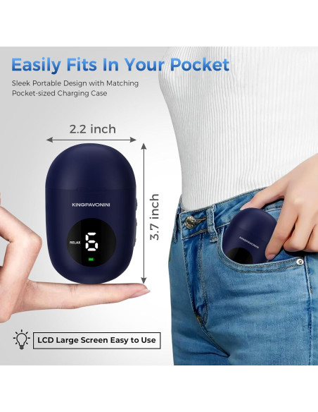 Unidad TENS Inalámbrica KingPavonini U8PRO, Estimulador Muscular 6 Modos Unidad TENS Inalámbrica KingPavonini U8PRO, Estimulador Muscular 6 Modos
