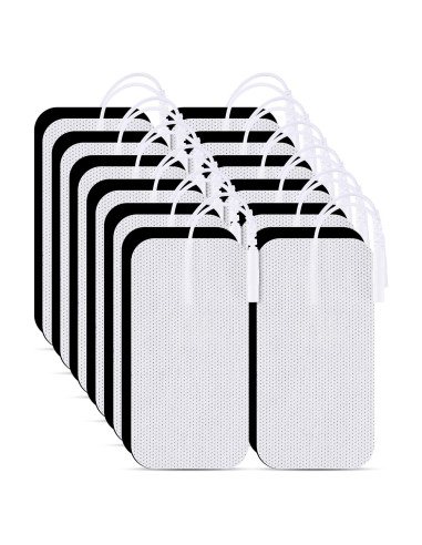 Almohadillas Electrodos Reutilizables TENS LYINIE 24 Pcs 5x10 cm