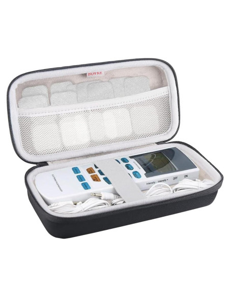 Funda EVA Dura BOVKE para Estimulador Muscular TENS Negro Funda EVA Dura BOVKE para Estimulador Muscular TENS Negro