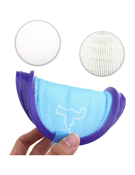 Kit de Filtros Hepa Pre y Post Motor SING F LTD para Dyson DC27 DC28 Kit de Filtros Hepa Pre y Post Motor SING F LTD para Dyson DC27 DC28