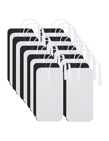 Almohadillas TENS VOVOU 5x10cm 20Pcs Reutilizables Sin Látex