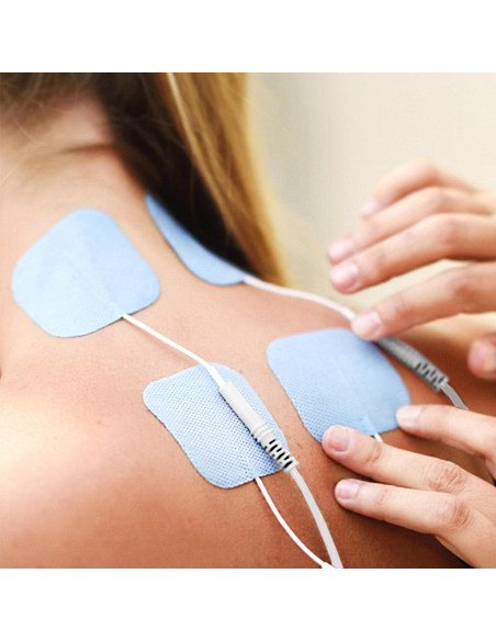 Almohadillas Electrodos TENS Santamedical 40 Pcs 5x5 cm Reutilizables Almohadillas Electrodos TENS Santamedical 40 Pcs 5x5 cm Reutilizables
